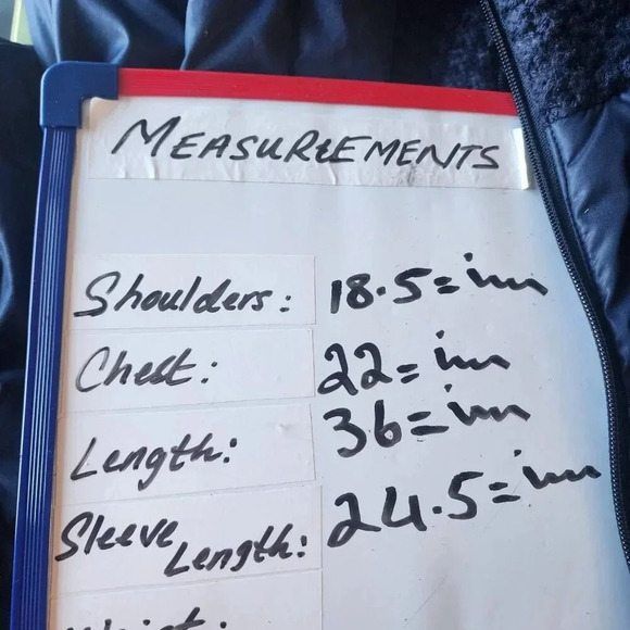 T Tahari 100% Polyester Puffer Hood Jacket Blue Zipper Long Sleeve Size Large - Picture 9 of 15